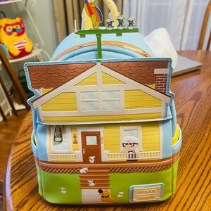NWT Loungefly Pixar Up Adventure Mini Backpack
